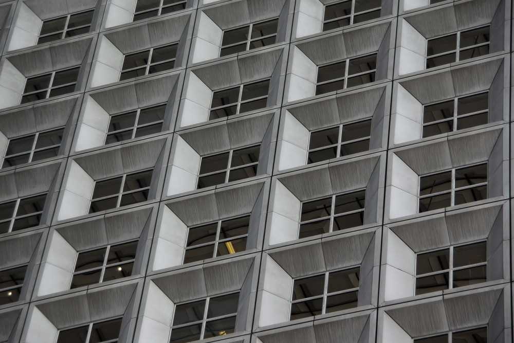 Grande Arche: Fenster