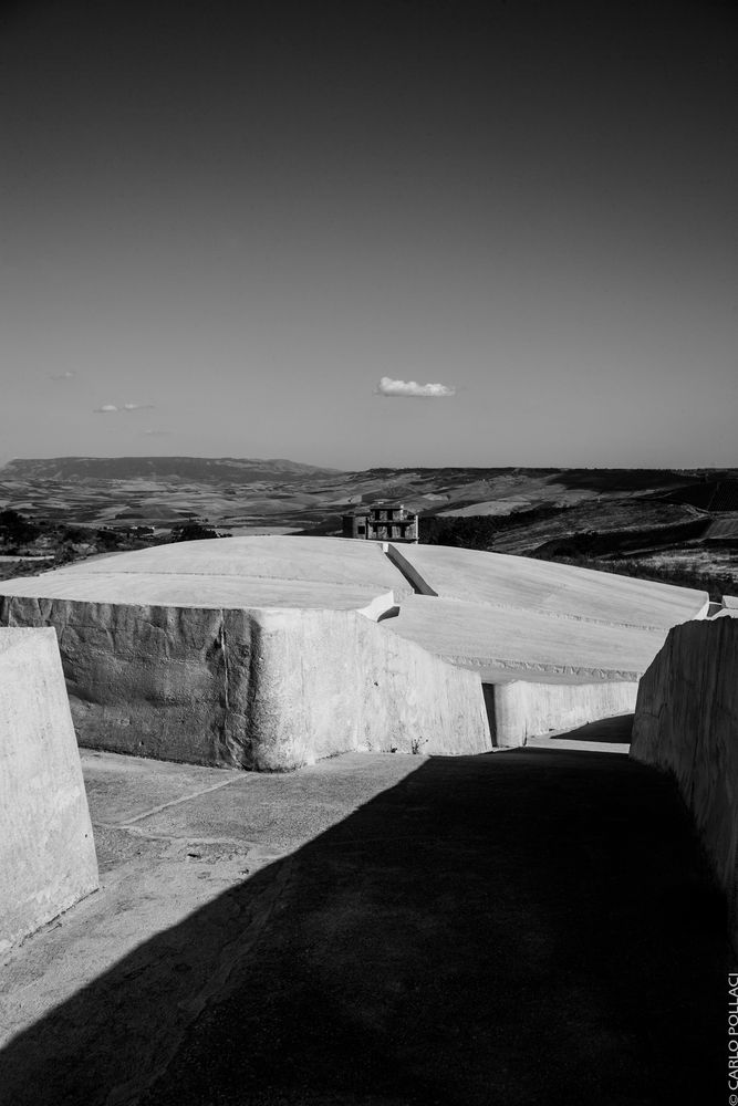 Grande Cretto of Alberto Burri (Sicily, Gibellina)