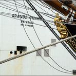 "GRANDE GHANA" und das Segelschulschiff "AMERIGO VESPUCCI"...