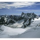 Grande Jorasse am Mont Blanc Massiv