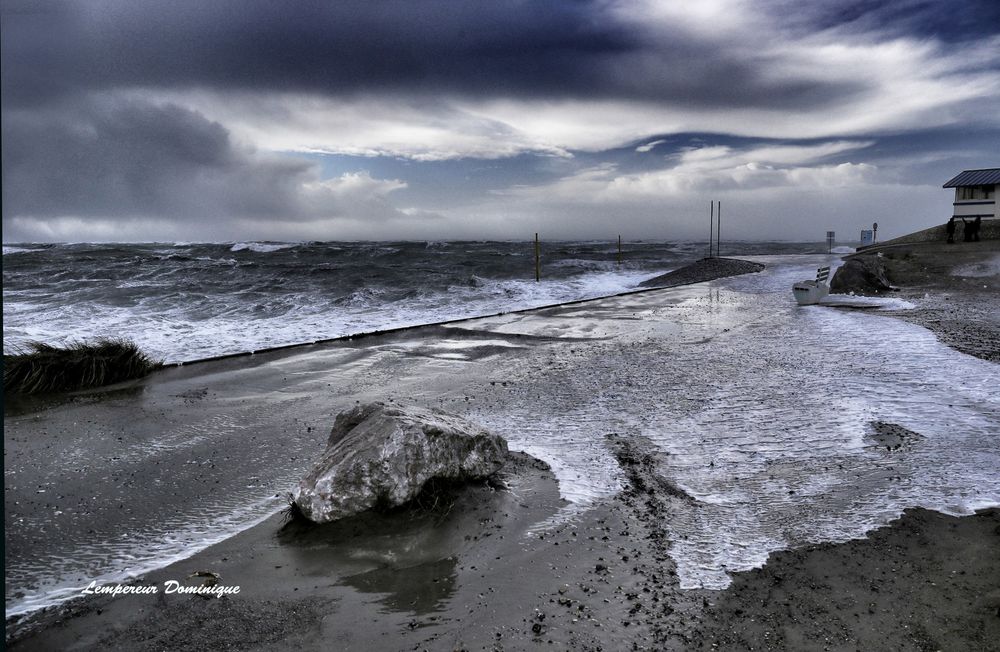 grande marée en baie d' authie photo et image berck la plage, baie