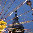 Grande Roue au Mans pour Noêl - pénombre