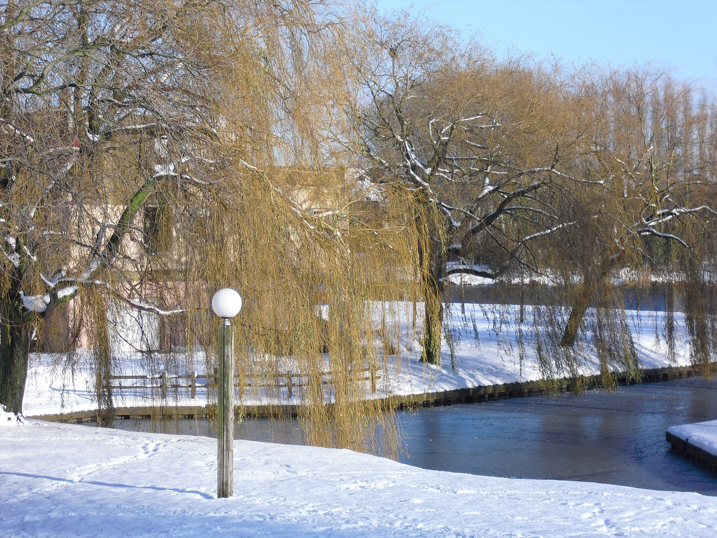 grande-synthe sous la neige