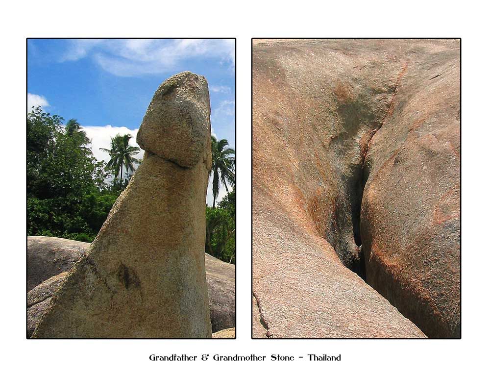 Grandfather & Grandmother Stone - Thailand