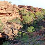 Grandios: der Kings Canyon im Watarrka NP von Australien