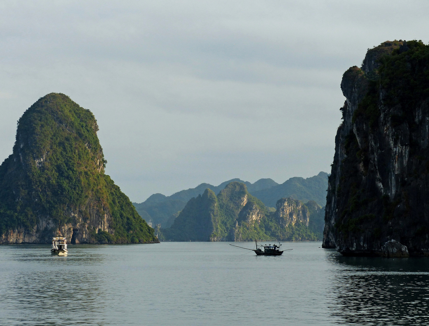 grandios: die Ha-Long-Bucht. Vietnam 2016