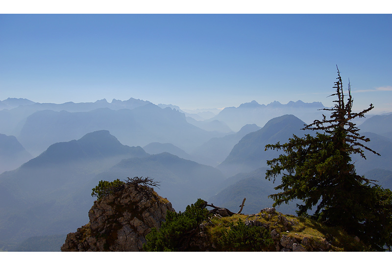 Grandios war die Aussicht...