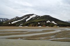 Grandiose Naturlandschaft Landmannalaugar