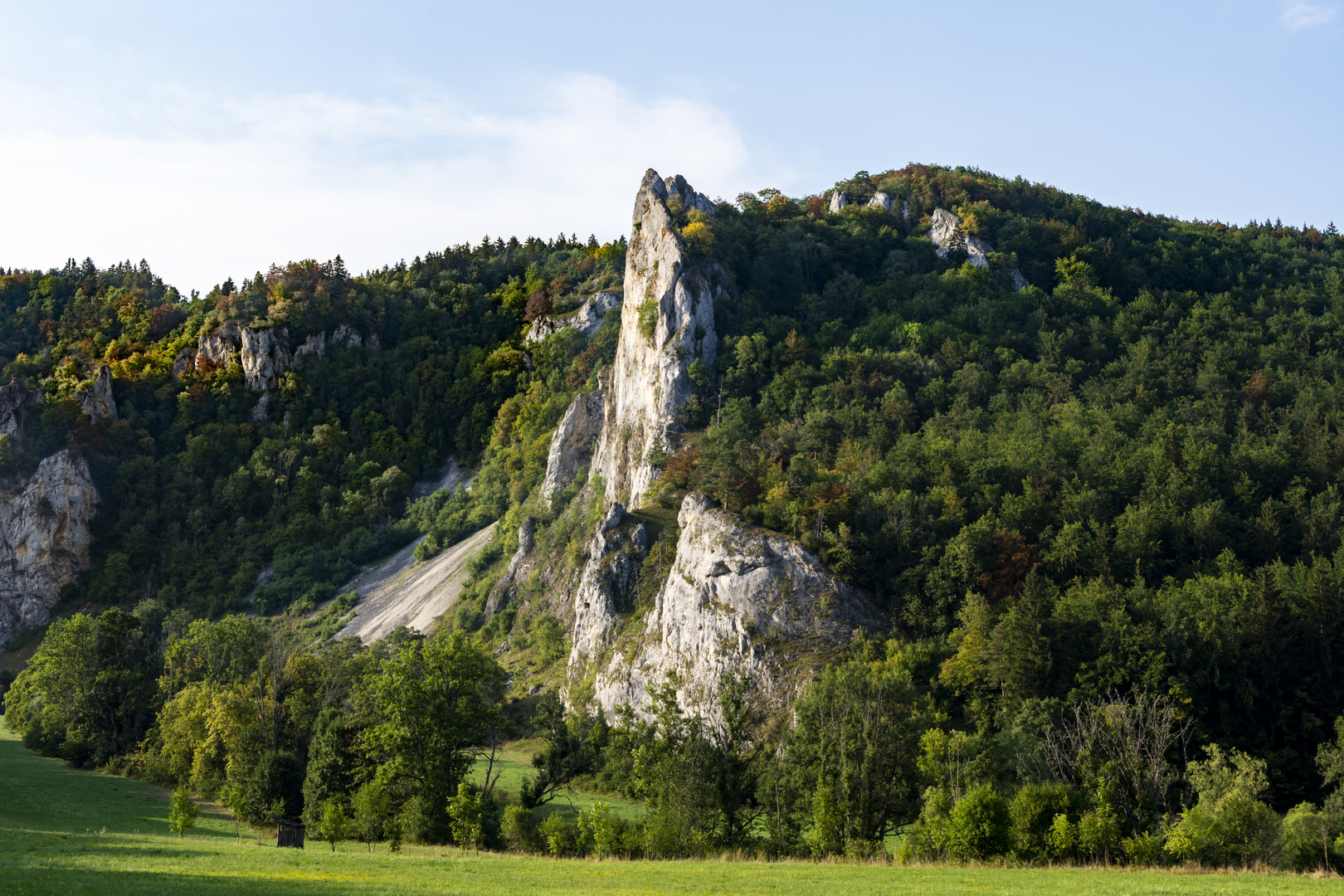 Grandioser Ausblick im Naturpark obere Donau