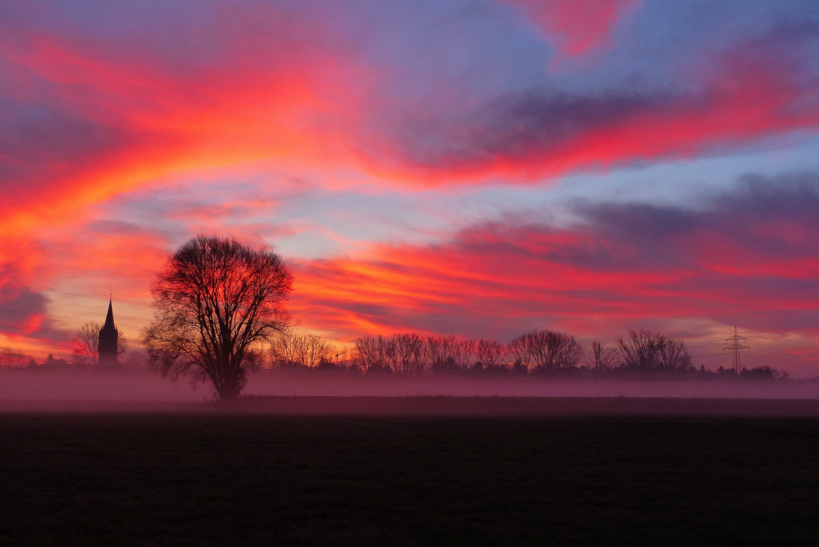 Grandioser Sonnenaufgang.