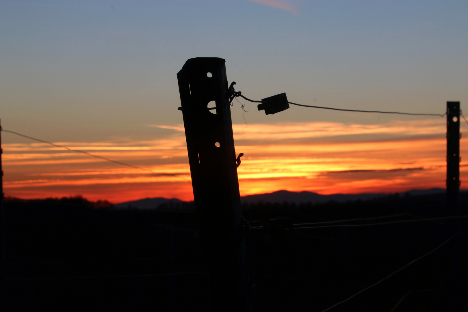 Grandioser Sonnenuntergang