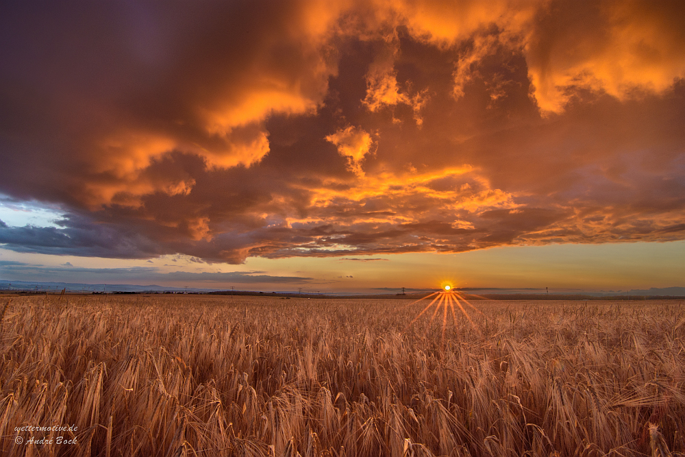 grandioser Sonnenuntergang