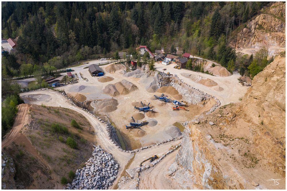 Granitabbau im Kandertal