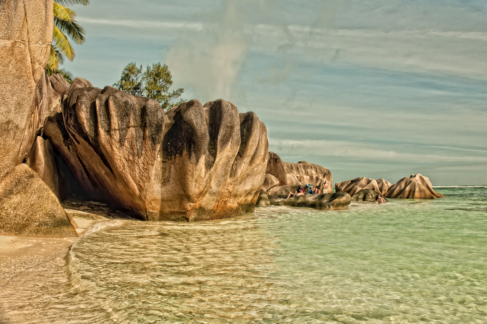 Granite Rocks - La Digue