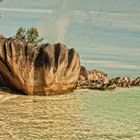 Granite Rocks - La Digue