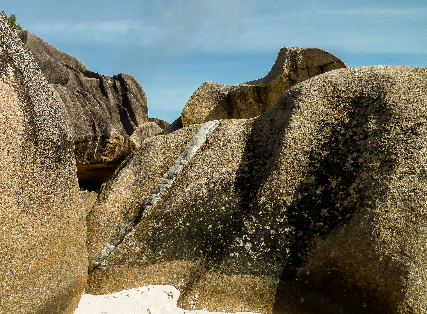 granite rocks, La Digue