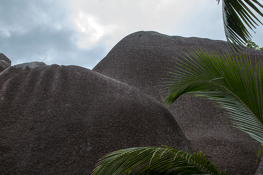 Granitfelsen auf La Digue