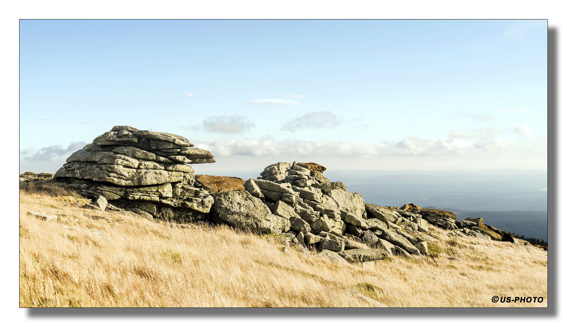 Granitsteine auf dem Brocken