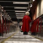 Granny in Red - goes underground