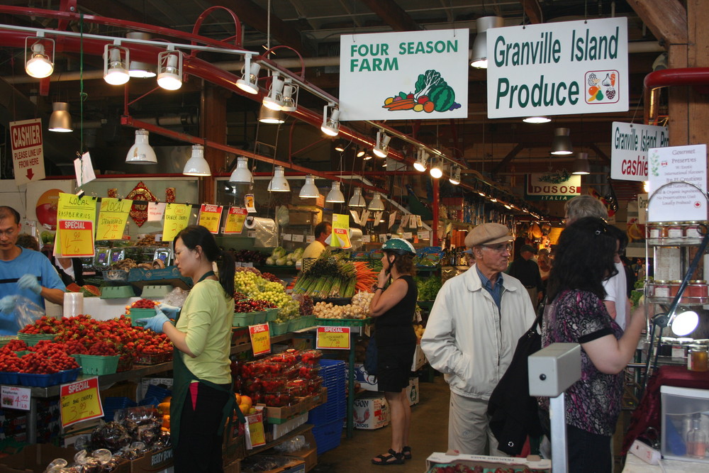 Granville Market..too much to choose from......