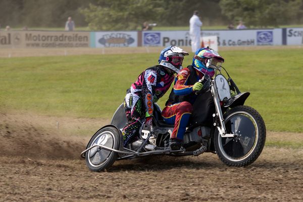 Grasbahnrennen Rundstrecke