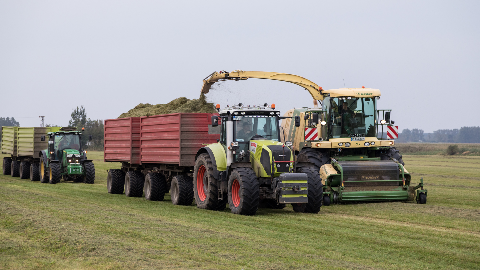 "Grasernte" in Mecklenburg-Vorpommern