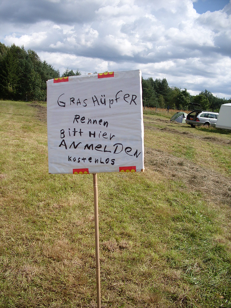 Grashüpfer-Rennen bitte hier anmelden!