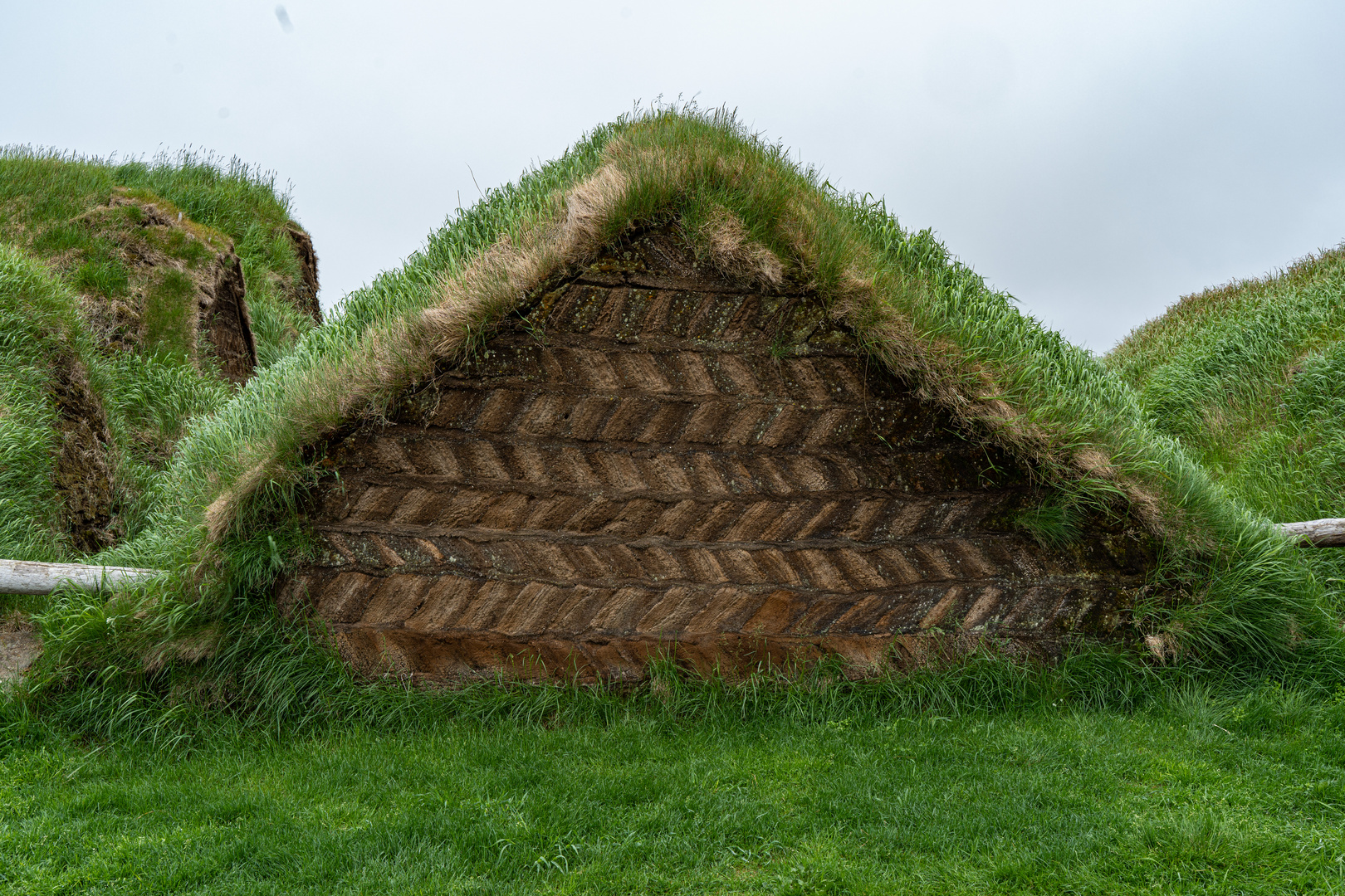 Grassoden Haus in Island