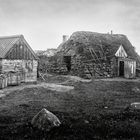 Grassodenhaus - altes Foto