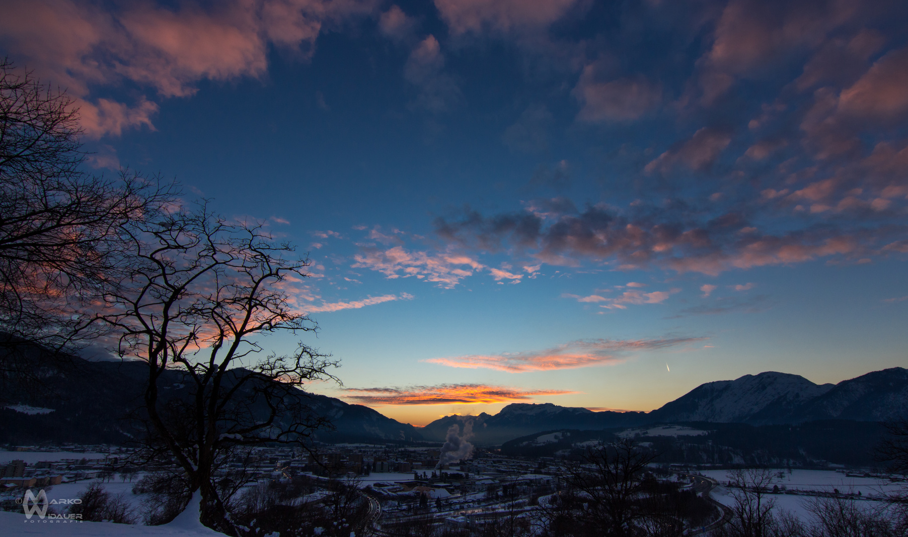 Grattenbergl sunset