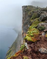 GRATWANDERUNG IM NEBEL