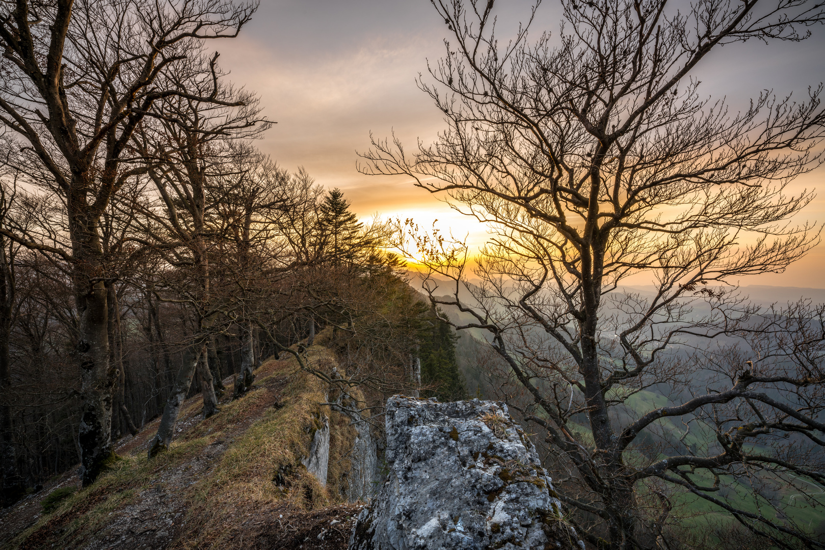 Gratwanderweg auf der Lauchflue