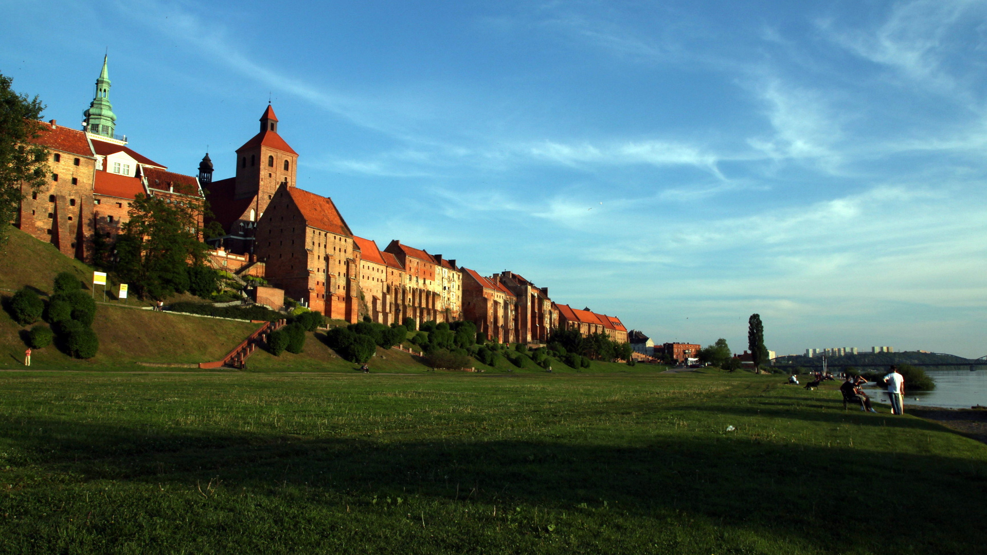 Graudenz - Grudziadz - Stadtansicht