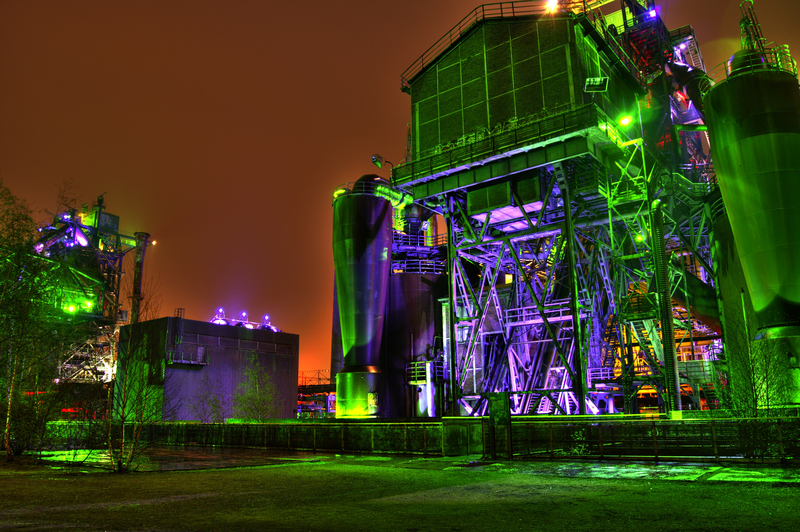 Graue Bunte Welt Landschaftspark Duisburg