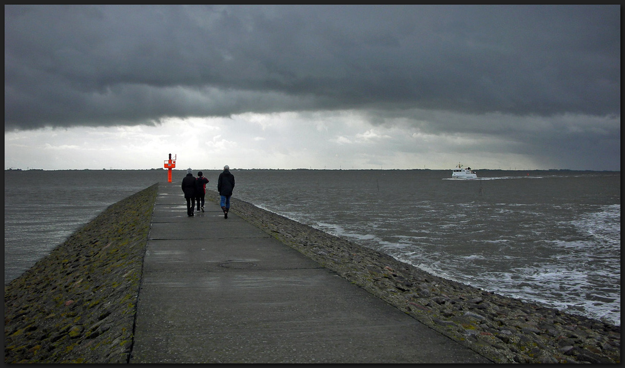 Graue Nordsee