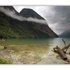 Graue Wolken über dem Königssee