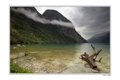 Graue Wolken über dem Königssee