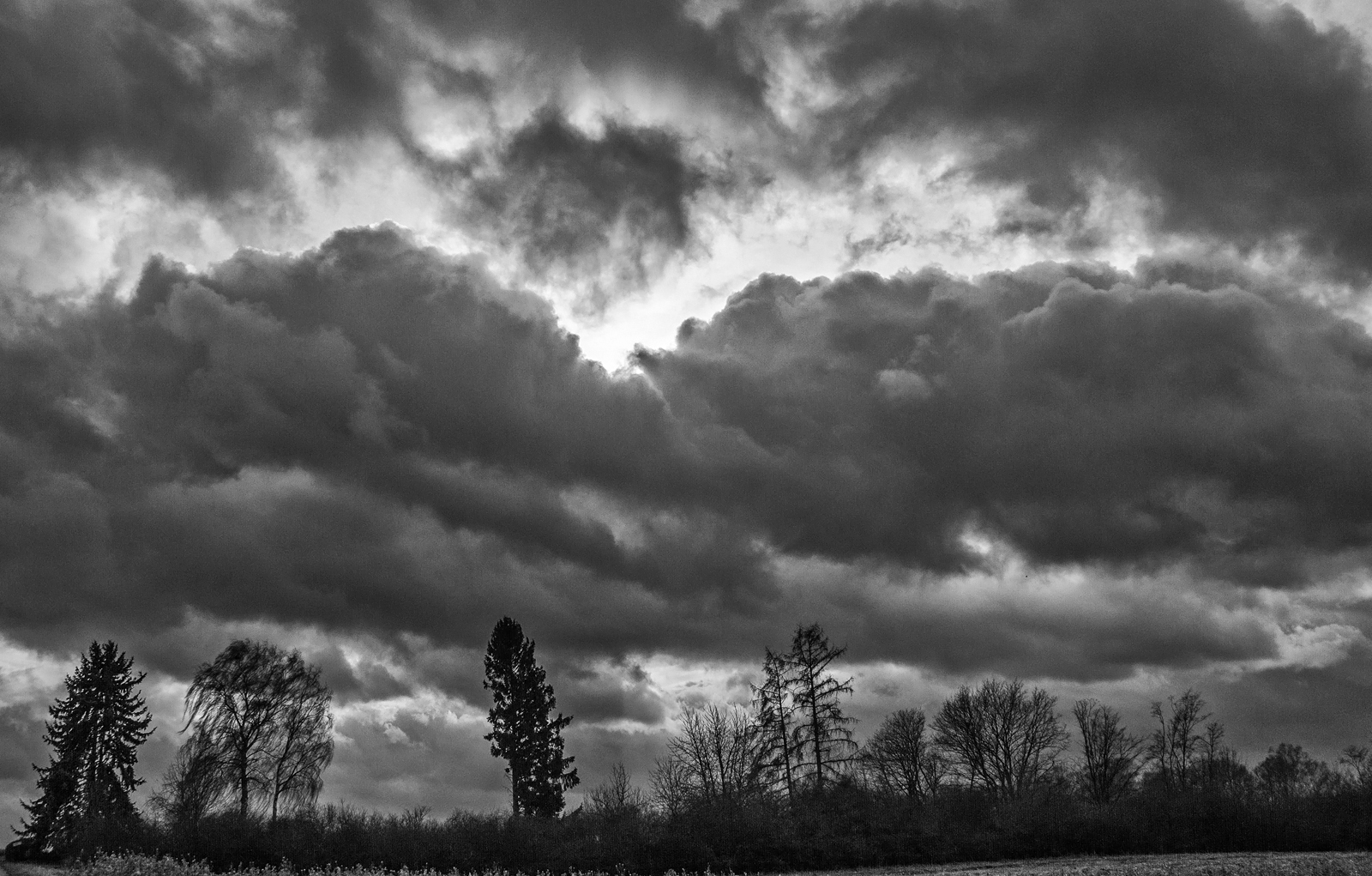 Grauer Tag Foto & Bild landschaft, himmel, wolken Bilder auf