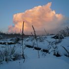 Graupelgewitterwolke am 13. Februar 2009