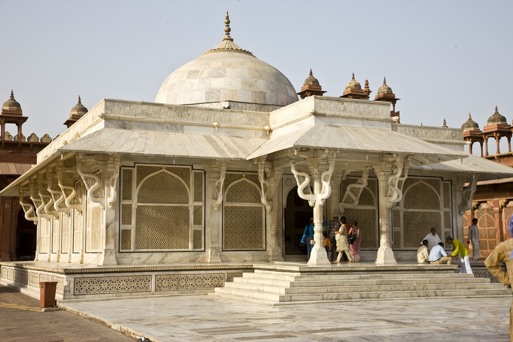 Grave at the Jamamaschid Moschee Delhi