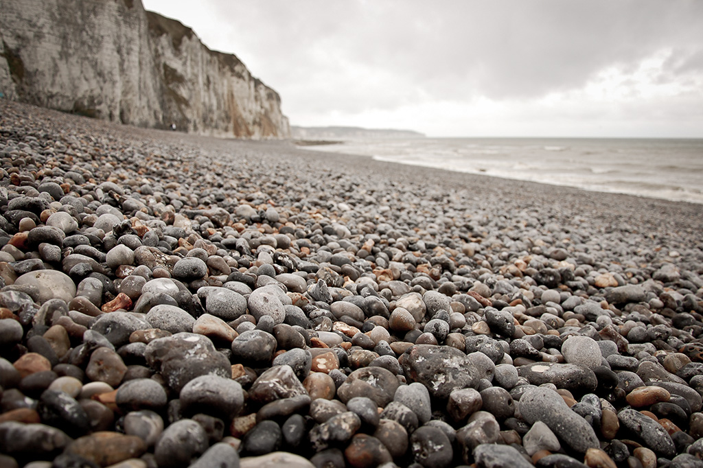 gravel and chalk