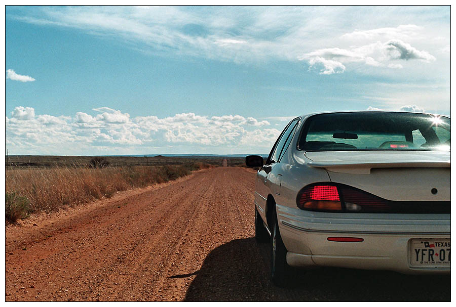 gravel road