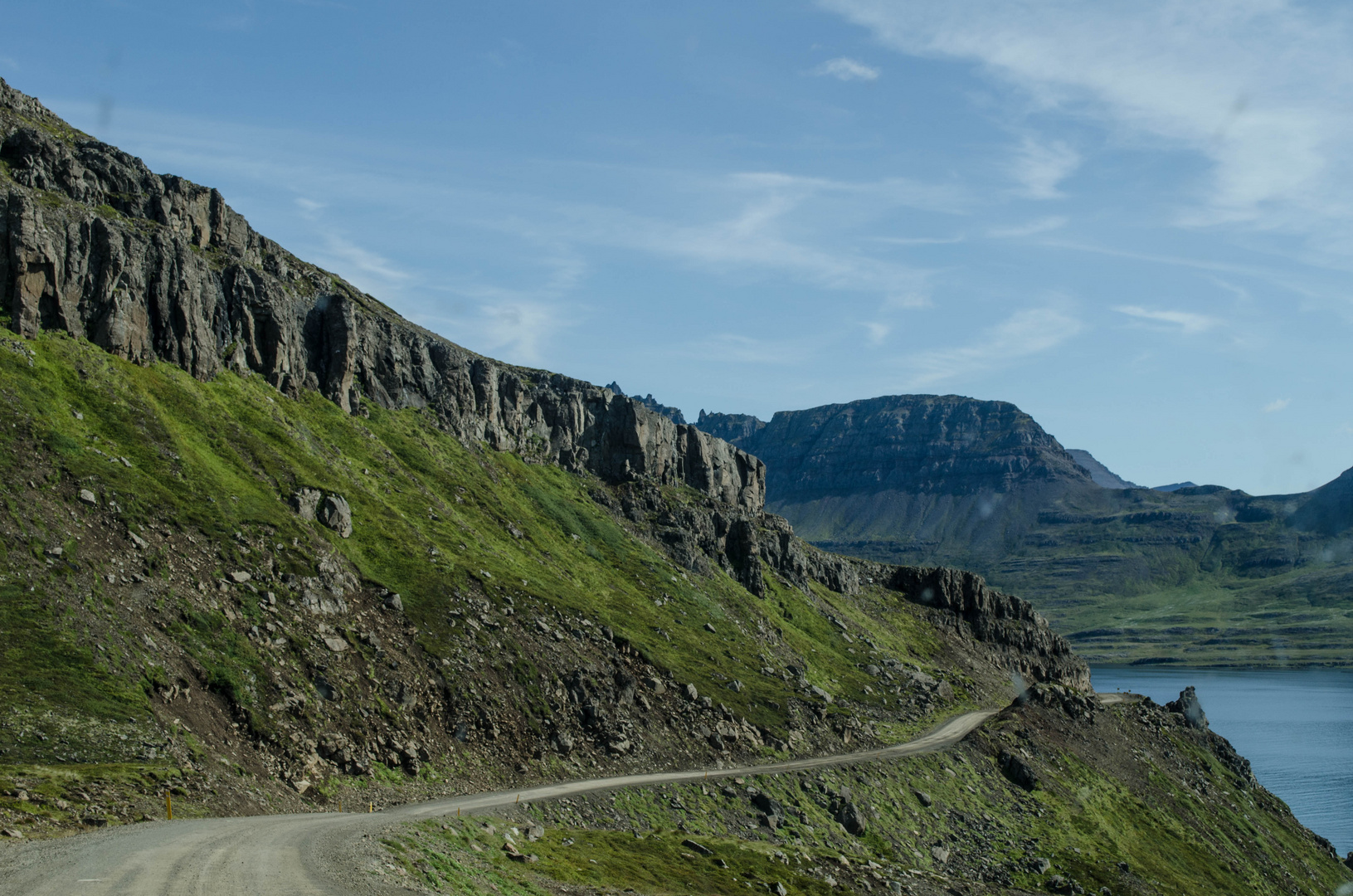 gravel road