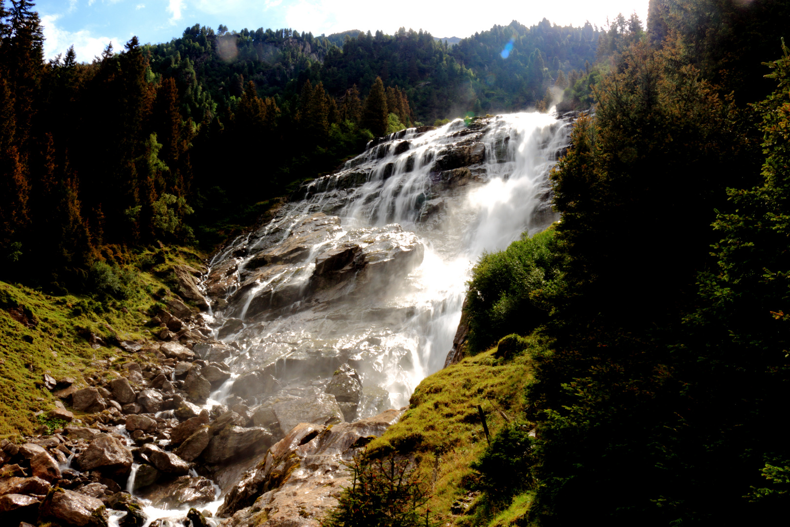Grawa - Wasserfall im Stubaital
