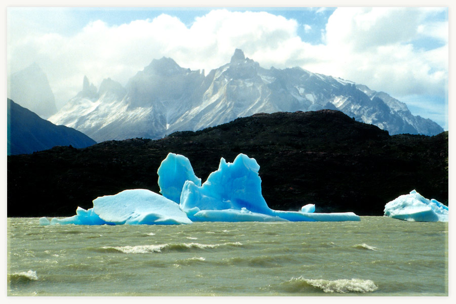 Gray Gletscher- Millionen Jahre altes Eis