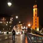 Graz at night: Murbrücke