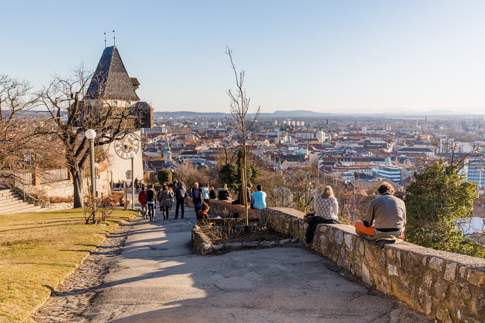 Graz auf dem Schloßberg