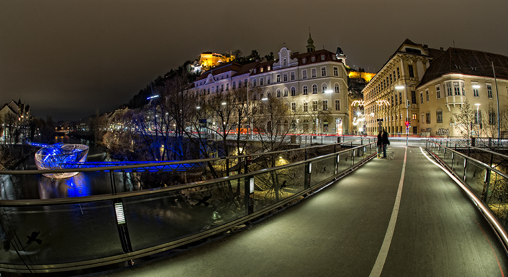 Graz - auf der Brücke