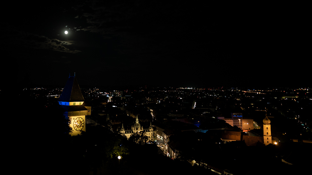 Graz bei Nacht