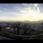 Graz bevor die Sonne untergeht
